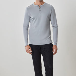 Robert Barakett The Barakett Long Sleeve Henley Shirt